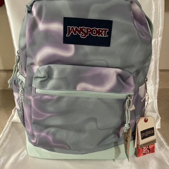 Jansport Tie-Dye Backpack With Water Bottle Pocket 15" Laptop Sleeve - Picture 1 of 5